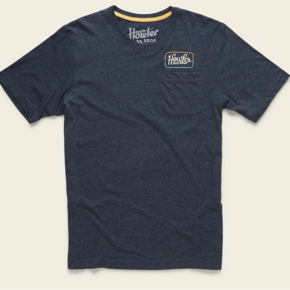 Howler Brothers Heed the Call Blue Short Sleeve Tee